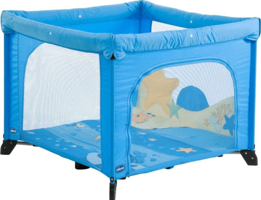 Carrinho gêmeos e parque infantil chicco