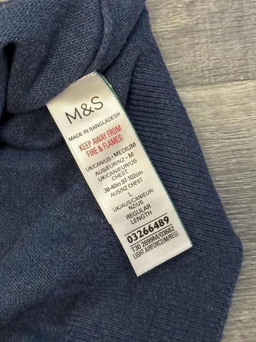 Чоловічий жилет M&S Marks & Spencer бавовна M новий