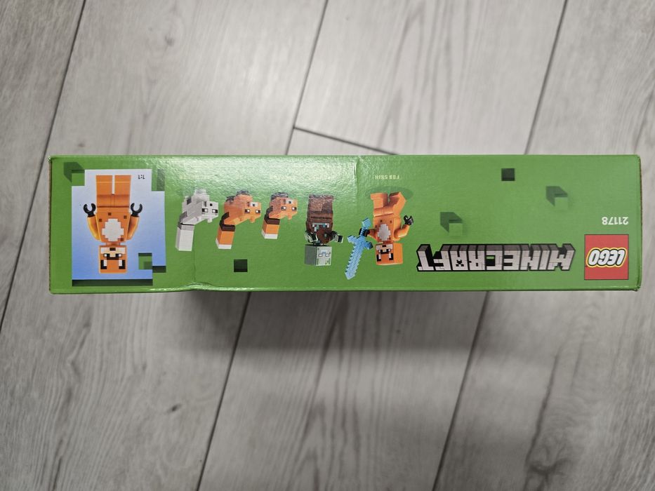 NOWE LEGO 21178 Minecraft - Siedlisko lisów