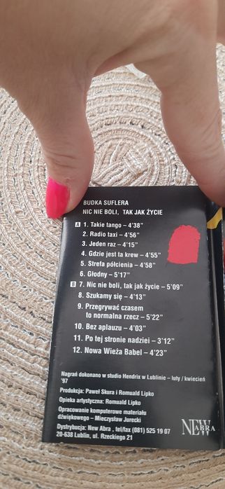 Kaseta magnetofonowa BUDKA SUFLERA