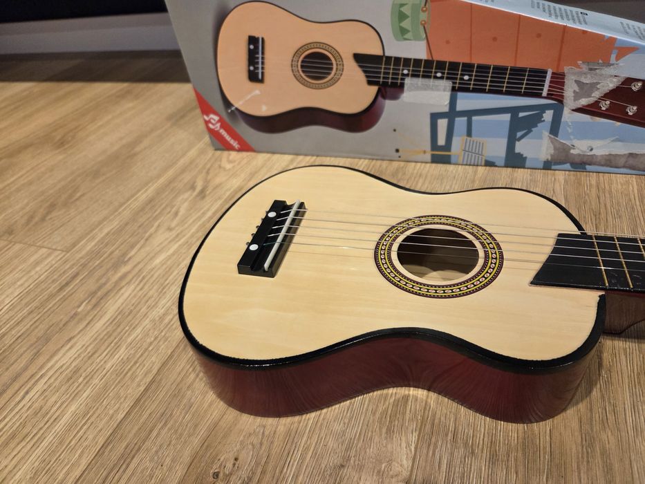 Drewniana Gitara Zabawka