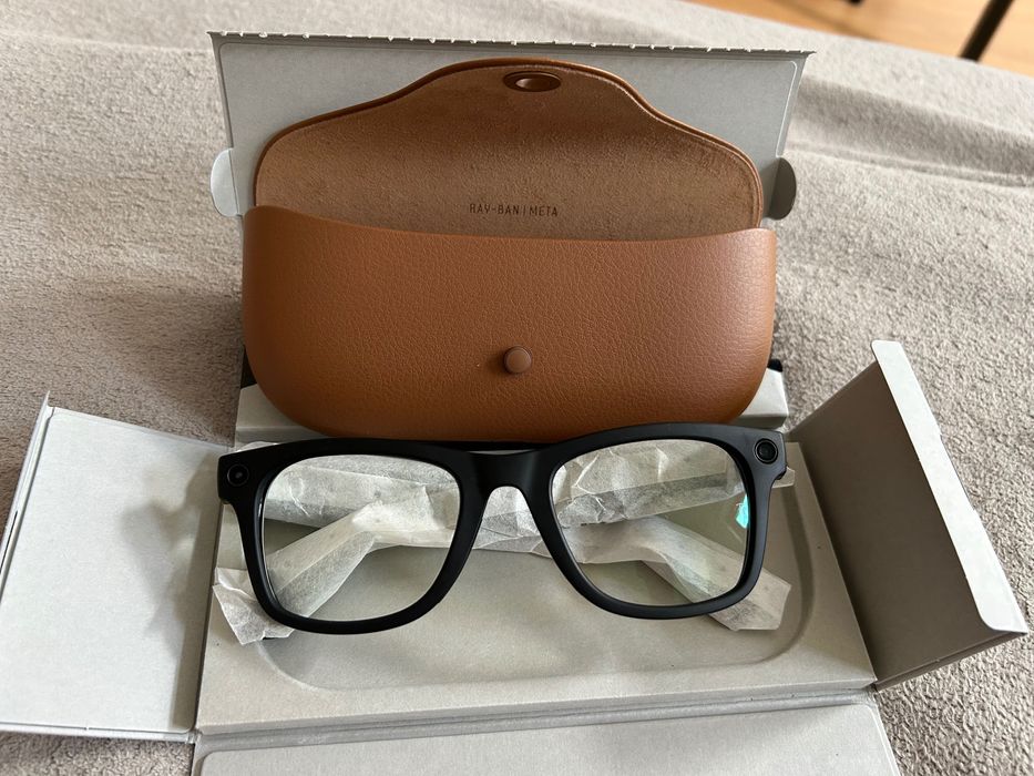 нові розумні окуляри Ray-Ban Meta Wayfarer RW4008 601S1M (Large 53)