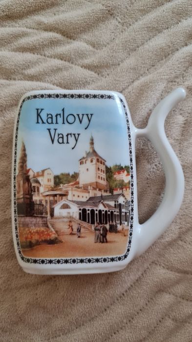 Dzbanek do napoju KARLOVY VARY PÍTKO 9,5 cm