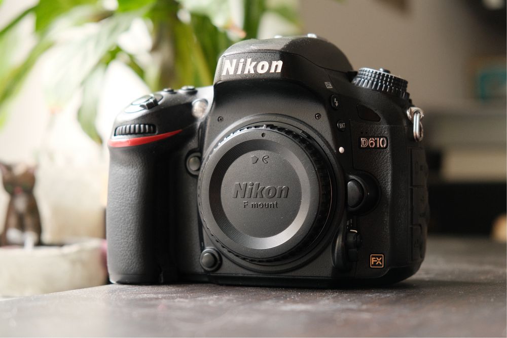 Nikon D610 – Pełna Klatka (Tylko 37k przebiegu!)
