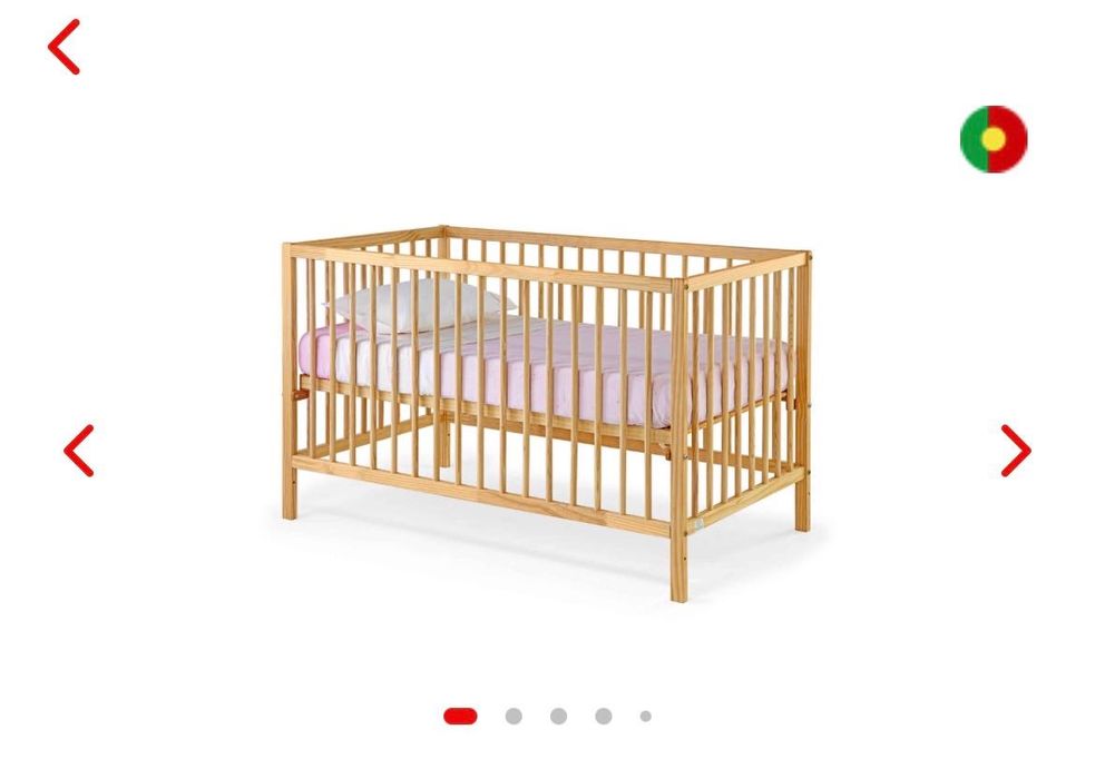 Cama de grades bebé