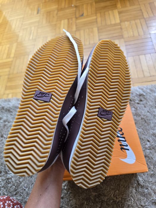 Buty nike cortez skórzane brązowe rozm 39