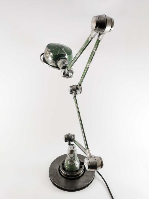 Jieldé 4 braços, 60´s industrial frances candeeiro de pé bauhaus retro