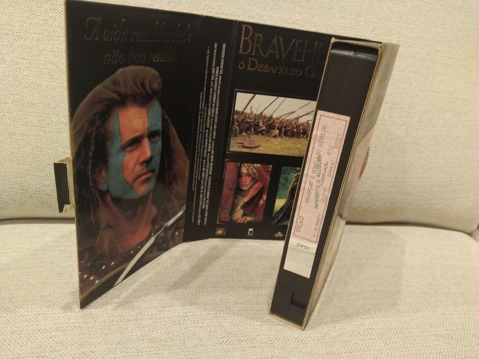 Edição Especial Braveheart em VHS