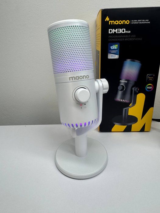Микрофон Fifine DM30 RGB стриминговый геймерский игровой hyperx