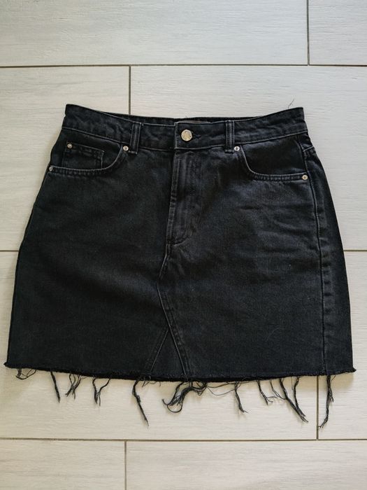 Spódnica jeansowa czarna Primark rozmiar L