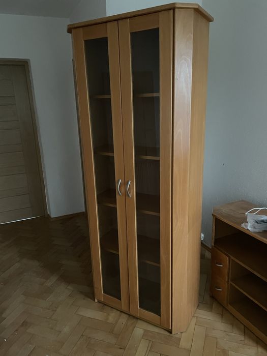 Szafka witryna z drzwiami