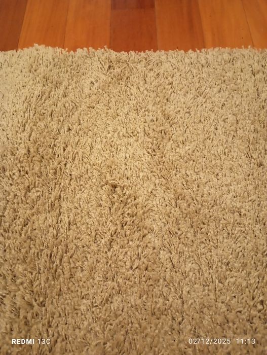 Tapete quadrado de pelinho