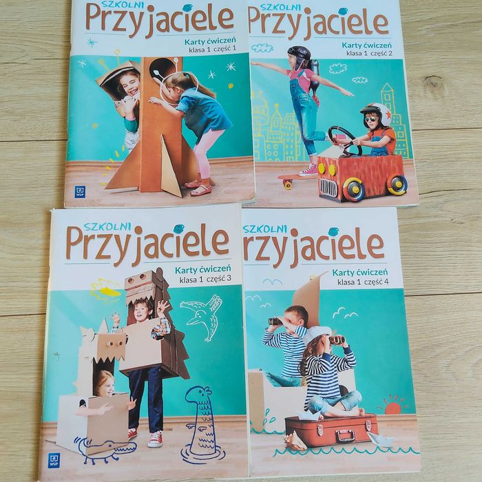 Karty ćwiczeń "Szkolni Przyjaciele" kl.1