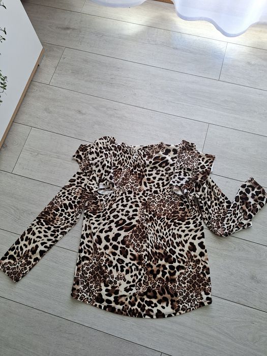 Bluzka panterka welurek