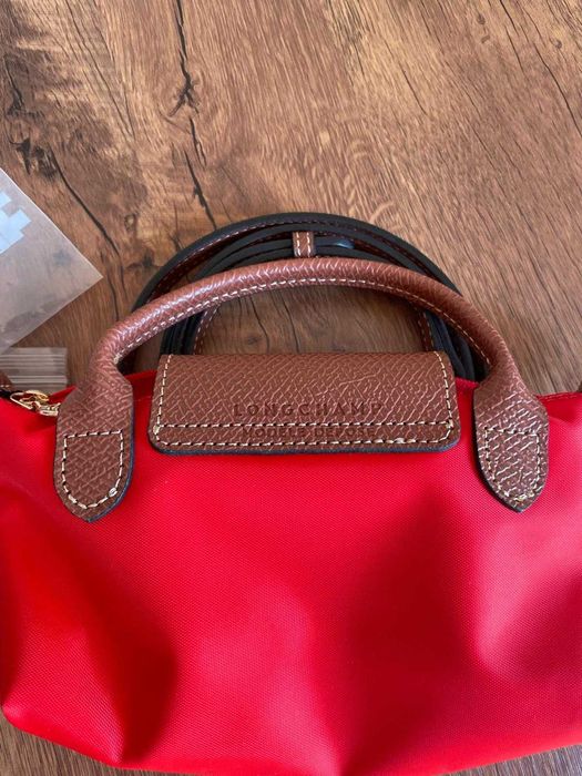 Mini Longchamp Vermelha
