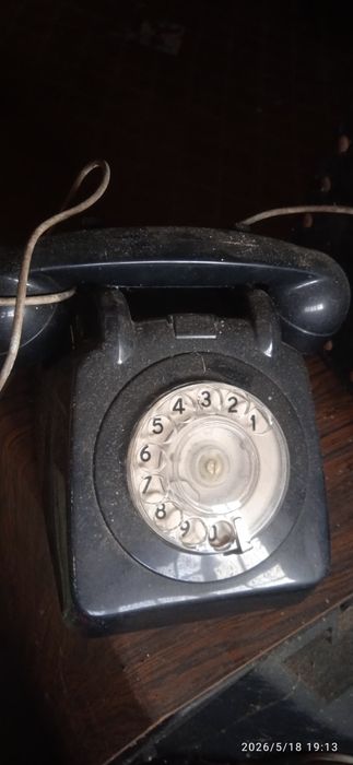 Telefone Preto Antigo