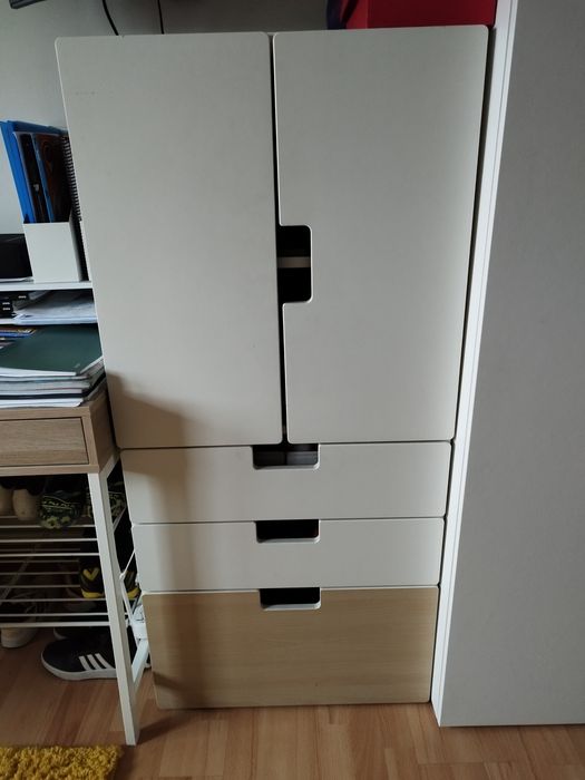 Cómoda Ikea platsa 3 gavetas e prateleiras