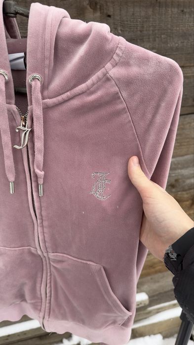 Juicy Couture рожеве зіп худі