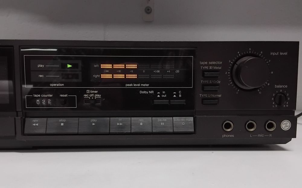 TECHNICS deck cassettes RS-B305