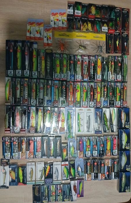 Воблери на щуку, судак ,клин,окунь .