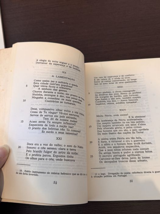Livro AntologiaLliterária Poesia