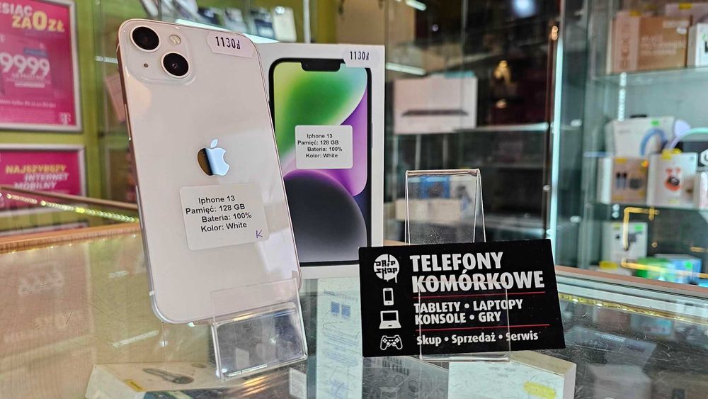 Iphone 13 128GB Bateria 100% IGŁA/Gwarancja/SklepGSM/Lwsk