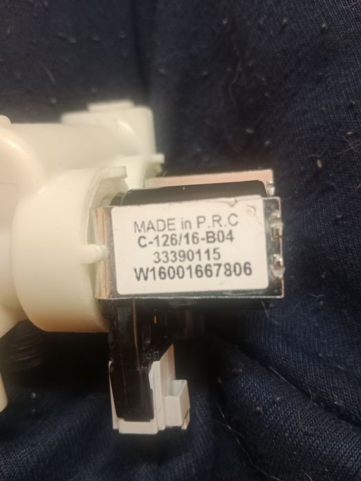 Eletrovavula  máquina de lavar roupa hotpint 9k