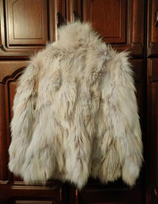 Futro z królika angorskiego.