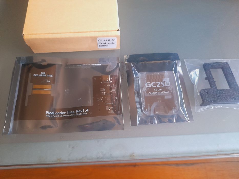GameCube - PicoLoader + GC2SD ou c/ SP2SP2 (ODE kit)64284428415233122
