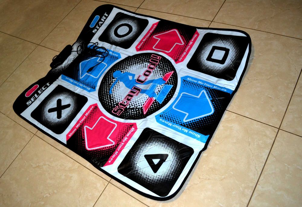 Музыкальный танцевальный коврик активное развлечение игра