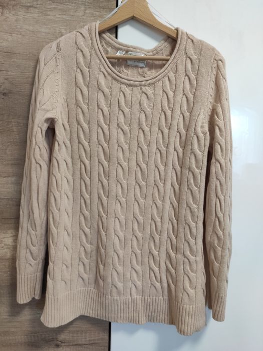 Sweter z wełną merino i kaszmirem jakość premium