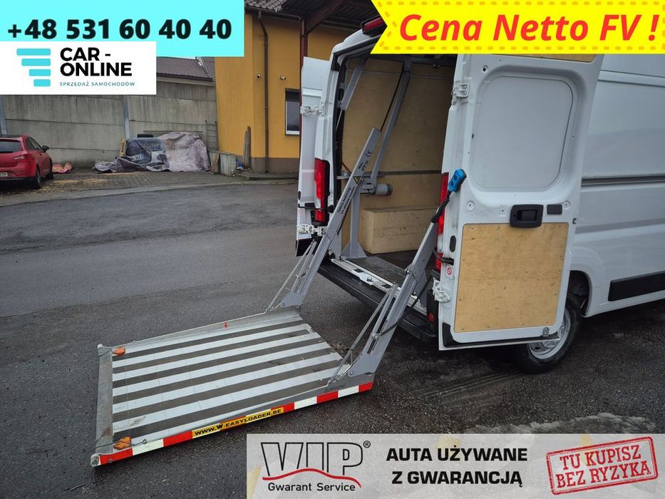 Citroën Jumper  L3H2 Winda 500KG BEZ UDT !!! Klima, PDC, Kamera, Faktura Vat EURO 6