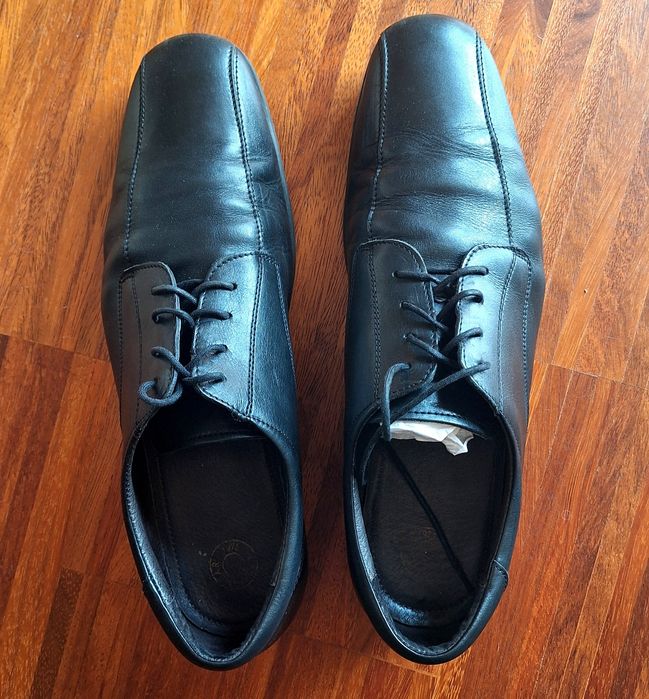 Buty do garnituru 44, skóra czarne