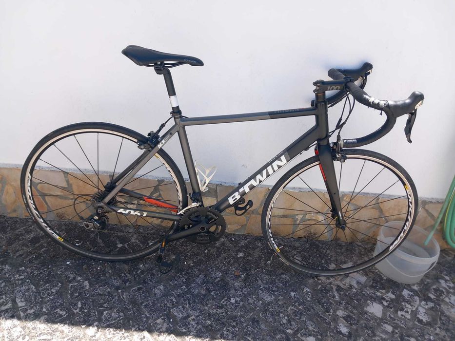 BIcicleta + Rolo conjunto | Bicicleta B'Twin Triban 540 (M) + Rolo B'Twin In'Ride 100
