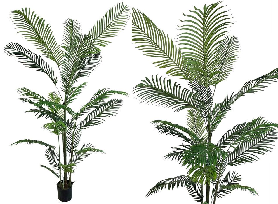 Sztuczna palma w doniczce wysoka roślina ozdobna drzewko duża 230 cm