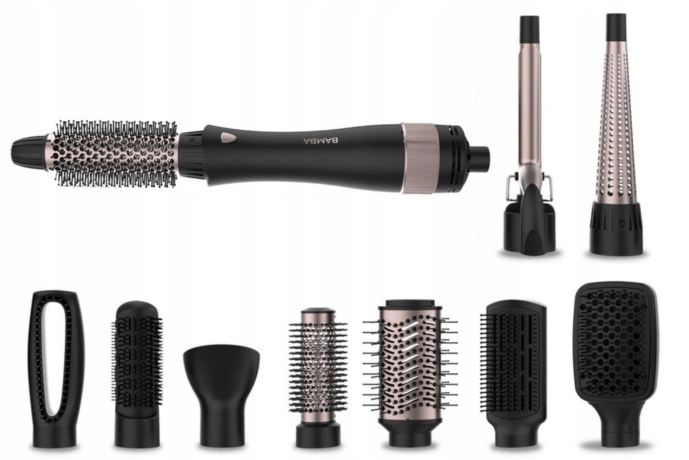 Lokówko - suszarka Cecotec Bamba CeramicCare 10w1 Styler 1000W czarny