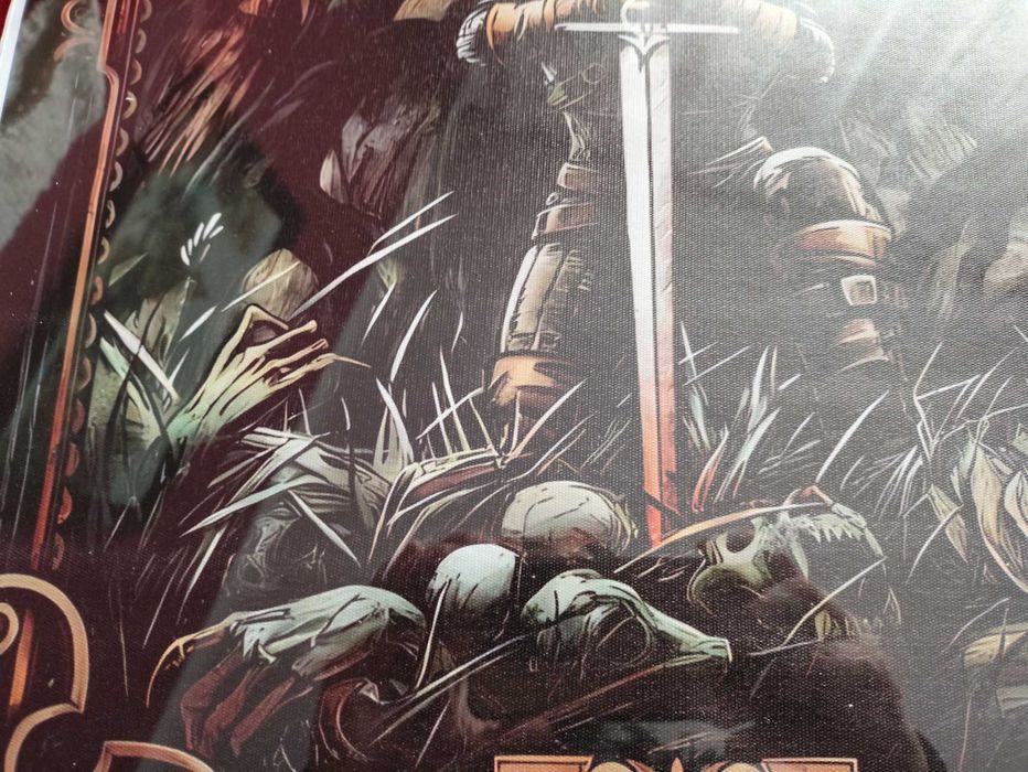 Wiedźmin The witcher płótno obraz