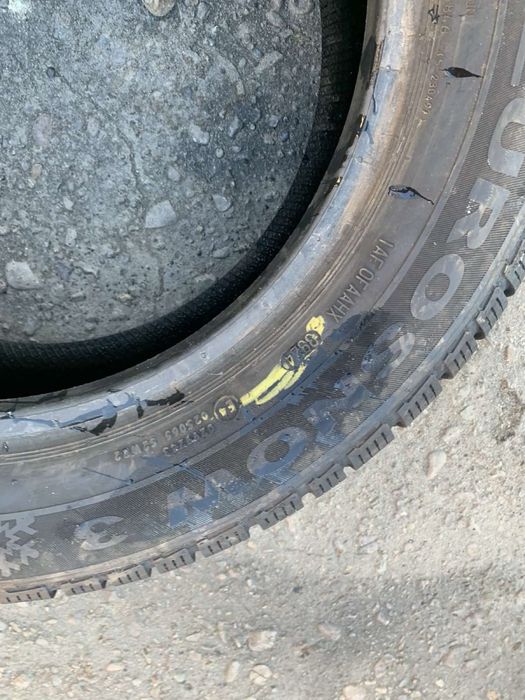 Шини 205/55 R16 пара Tyfoon 2024p зима 9мм