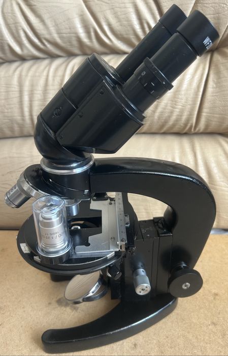 Мікроскоп МБР-3 з можливістю збільшення до 2000 крат!