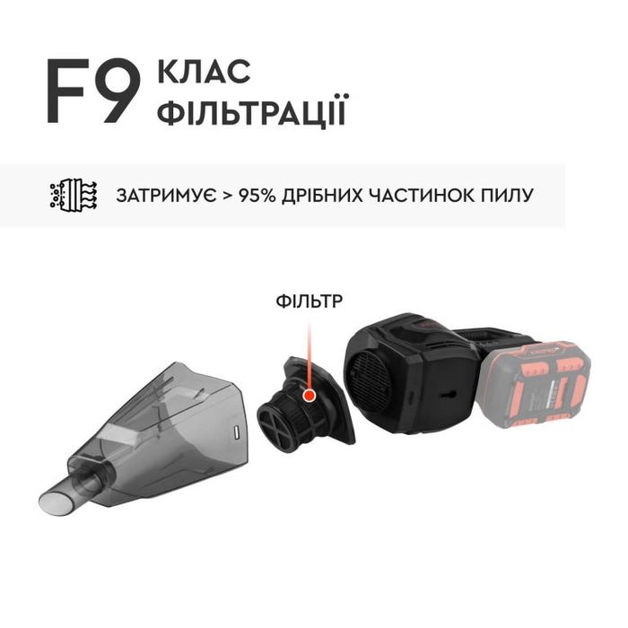 Пилосос DVA-200BC