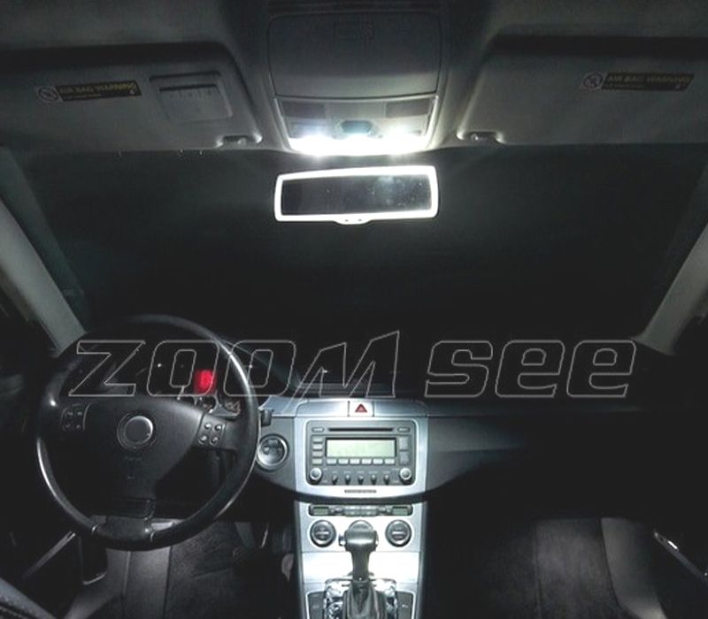 KIT COMPLETO 13 LAMPADAS LED INTERIOR PARA VOLKSWAGEN VW PASSAT B6 06-11