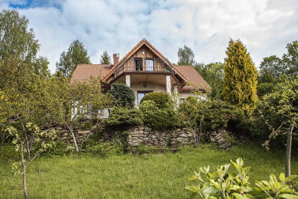 Dom w górach wyłączność Święta Sudety Góry Sowie  widok noclegi