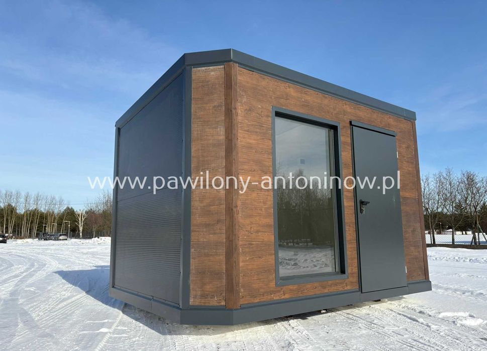 NOWY PAWILON Handlowy Kontener Biurowy Usługowy Sklep Komis - OD RĘKI