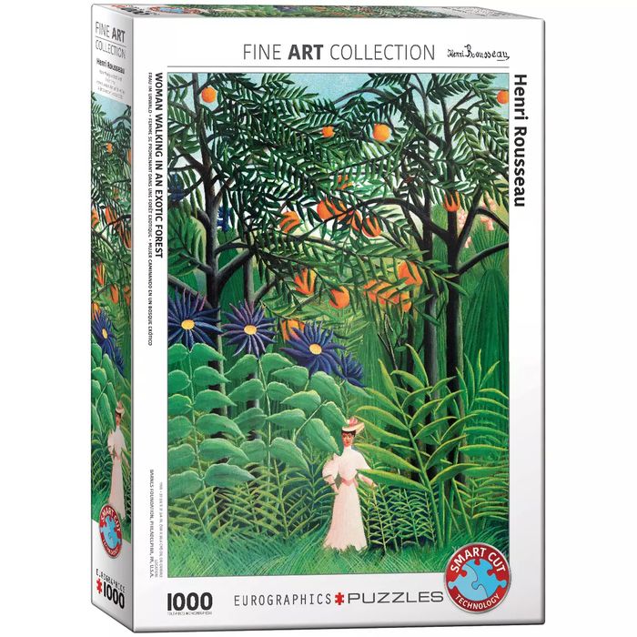 Puzzle 1000 Kobieta W Egzotycznym Lesie, Henri Rousseau 6000-5608. Nowy Produkt