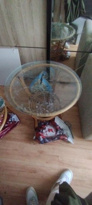 Komplet stół i krzesła