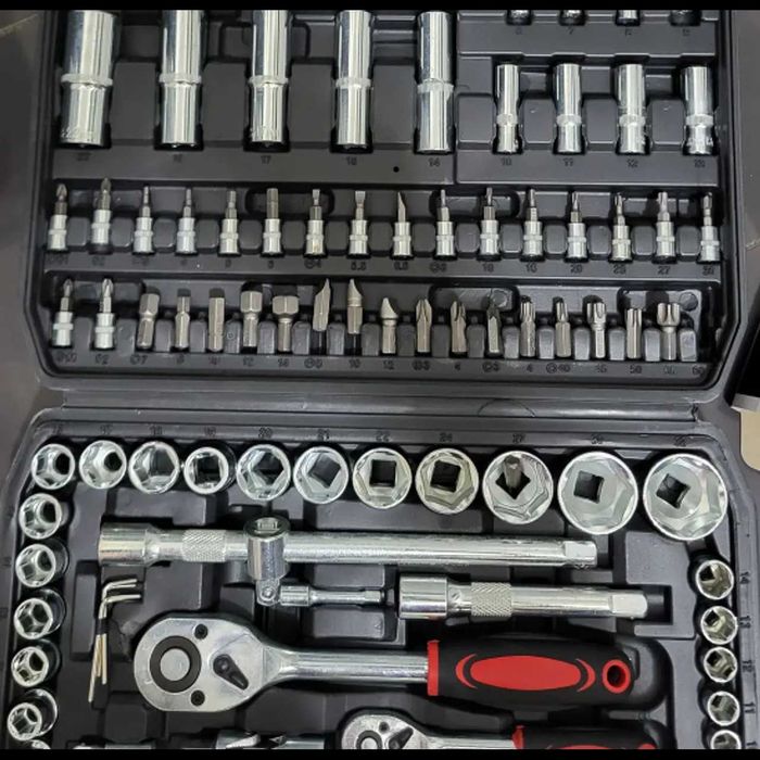 D84-Mala de ferramentas roquete com 108 peças