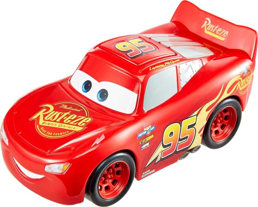 машинка тачки блискавка МакКвін зі звуком Disney Pixar Cars HJC58