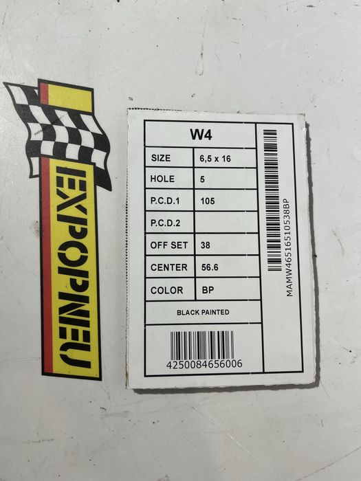 Jantes 16 para Opel, Daewoo e chevrolet em 5x105