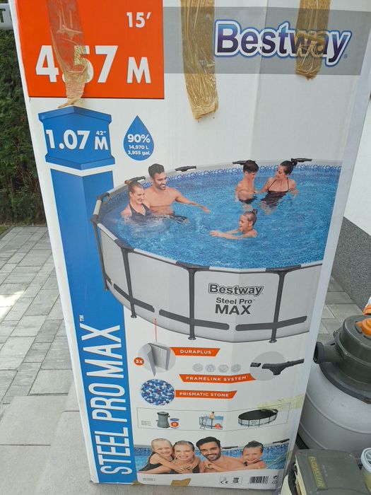 Basen ogrodowy Bestway 4,57M