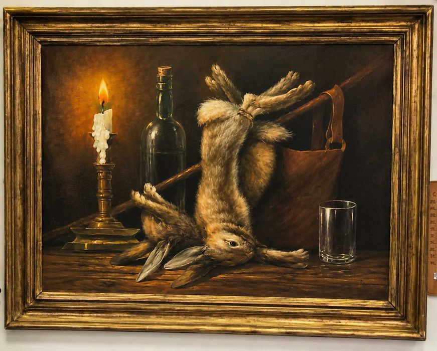 Quadro a óleo antigo